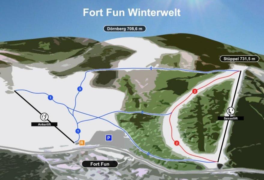 Fewo An Der Elpe Zwischen Winterberg Und Fort Fun Olsberg Eksteriør billede
